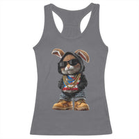 Bunny Puerto Rican Flag Racerback Tank Top Puerto Rican Taino Boricua Vibes