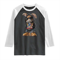 Bunny Puerto Rican Flag Raglan Shirt Puerto Rican Taino Boricua Vibes