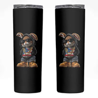 Bunny Puerto Rican Flag Skinny Tumbler Puerto Rican Taino Boricua Vibes