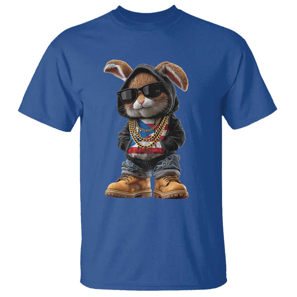 Bunny Puerto Rican Flag T Shirt Puerto Rican Taino Boricua Vibes