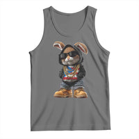 Bunny Puerto Rican Flag Tank Top Puerto Rican Taino Boricua Vibes
