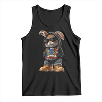 Bunny Puerto Rican Flag Tank Top Puerto Rican Taino Boricua Vibes