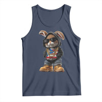 Bunny Puerto Rican Flag Tank Top Puerto Rican Taino Boricua Vibes
