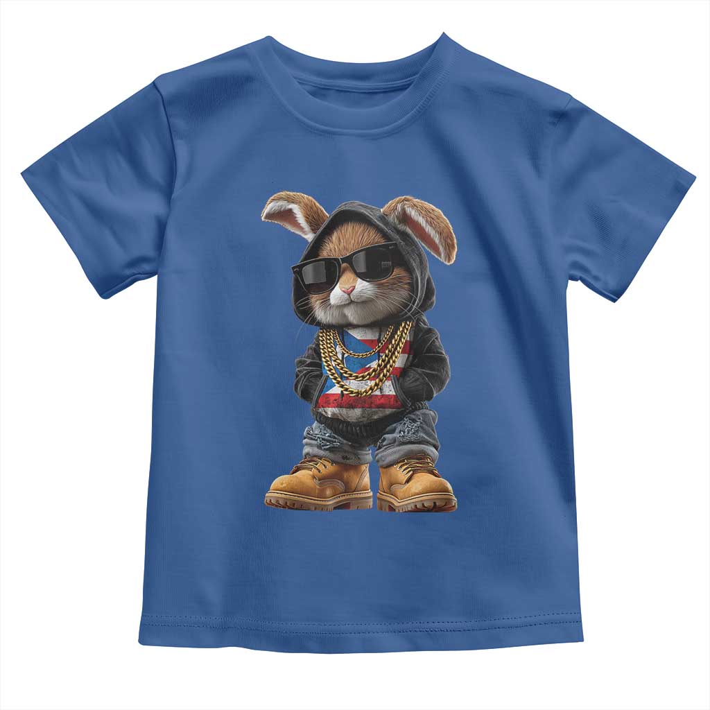 Bunny Puerto Rican Flag Toddler T Shirt Puerto Rican Taino Boricua Vibes