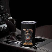 Bunny Puerto Rican Flag Tumbler Cup Puerto Rican Taino Boricua Vibes