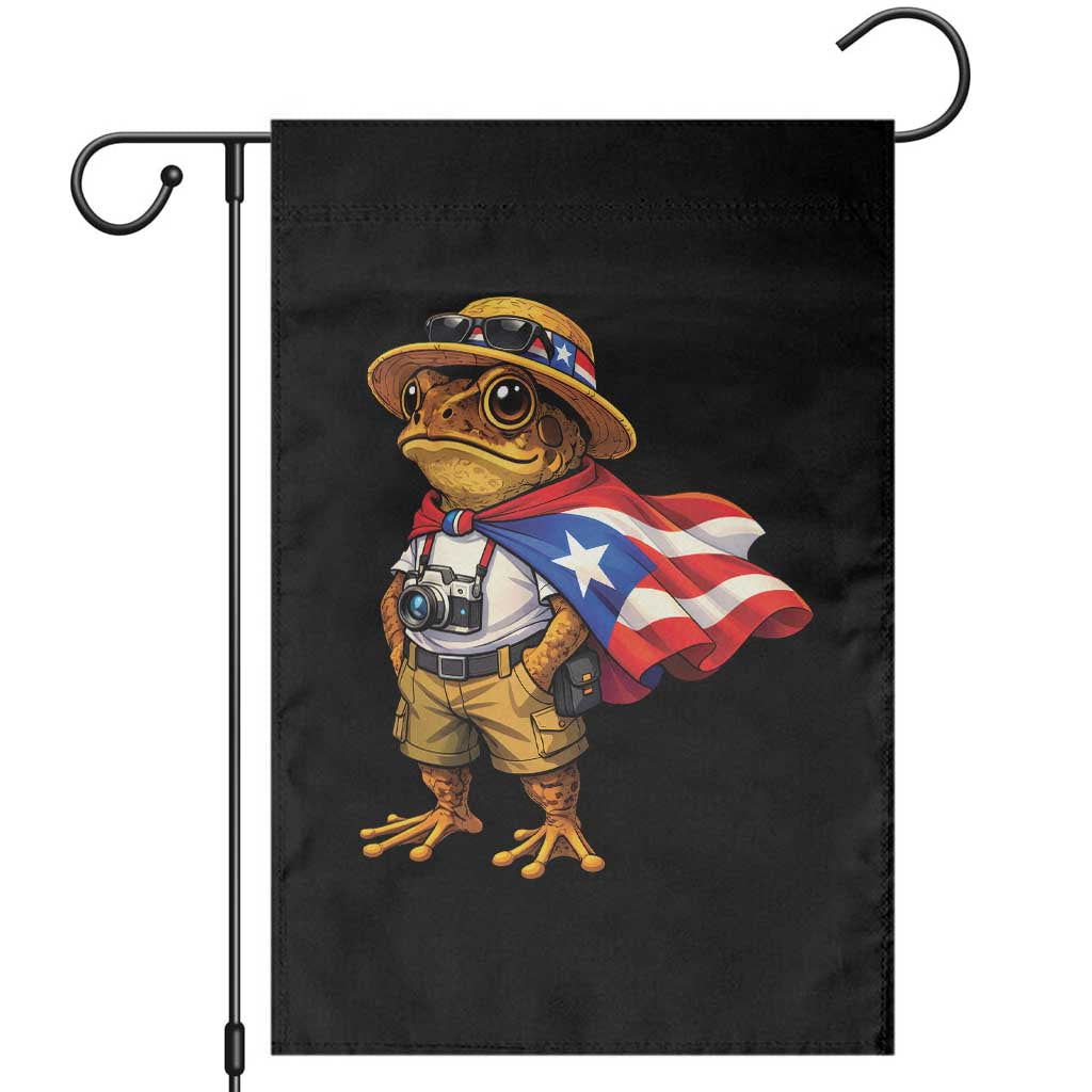 Coqui Frog Puerto Rico Flag Garden Flag Puerto Rican Taino Boricua Vibes