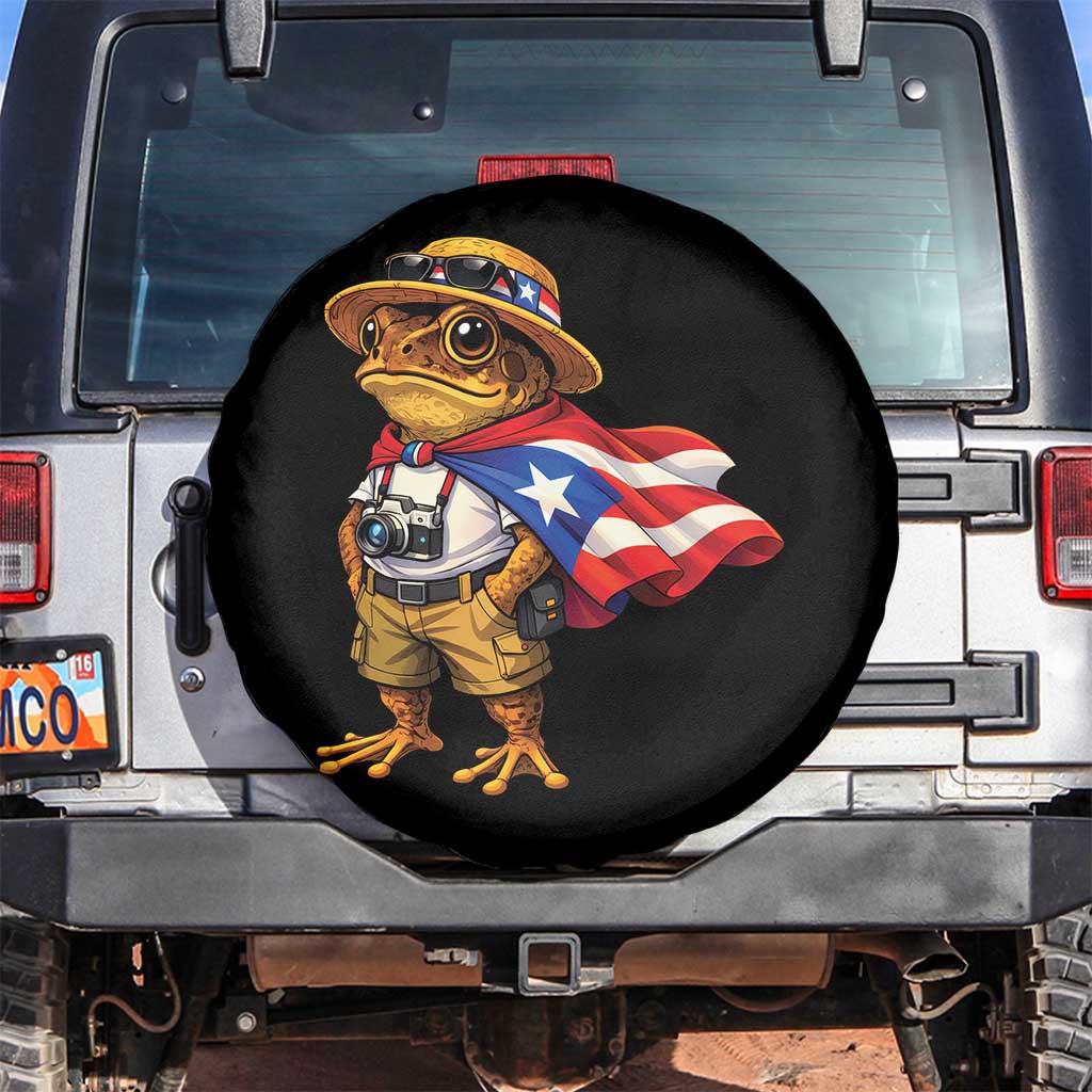Coqui Frog Puerto Rico Flag Spare Tire Cover Puerto Rican Taino Boricua Vibes
