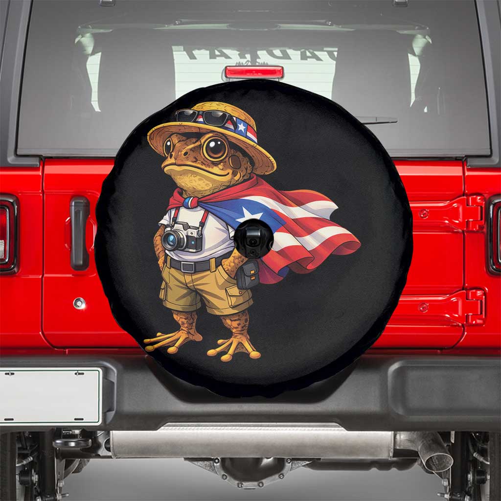 Coqui Frog Puerto Rico Flag Spare Tire Cover Puerto Rican Taino Boricua Vibes