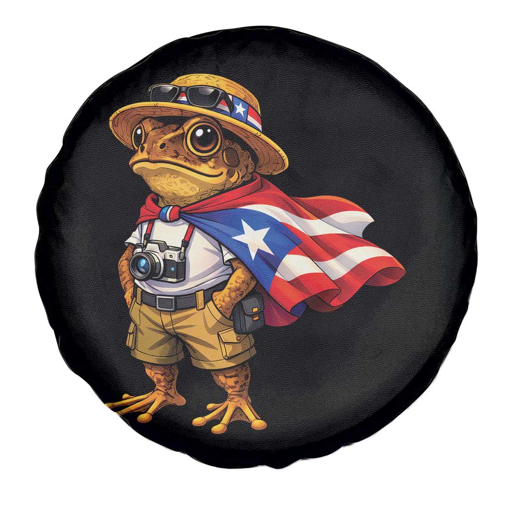 Coqui Frog Puerto Rico Flag Spare Tire Cover Puerto Rican Taino Boricua Vibes