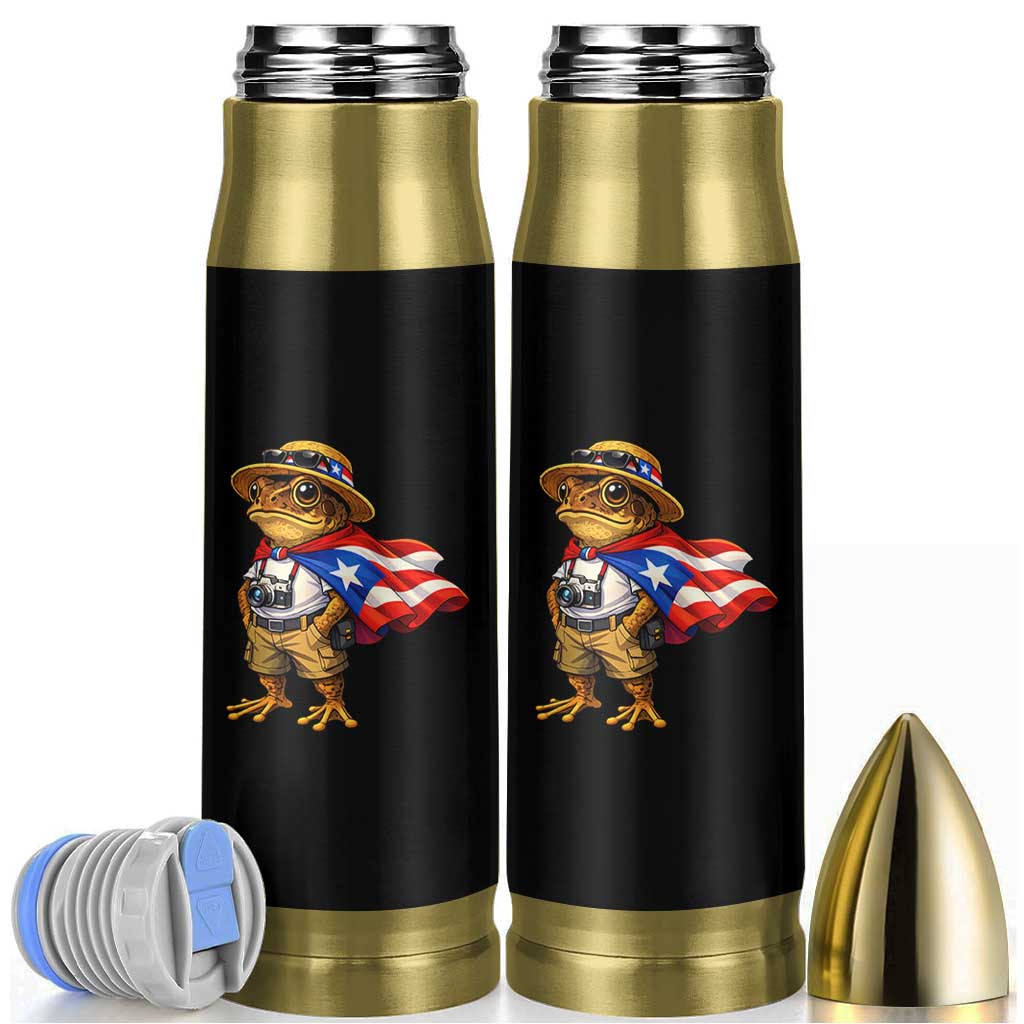 Coqui Frog Puerto Rico Flag Bullet Tumbler Puerto Rican Taino Boricua Vibes
