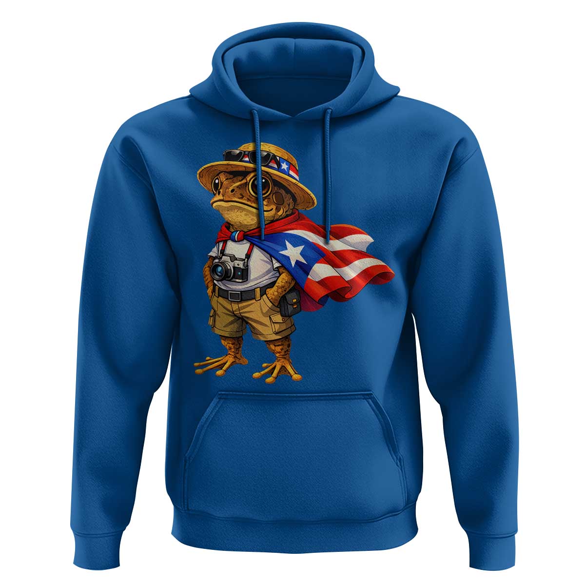 Coqui Frog Puerto Rico Flag Hoodie Puerto Rican Taino Boricua Vibes