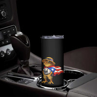 Coqui Frog Puerto Rico Flag Skinny Tumbler Puerto Rican Taino Boricua Vibes