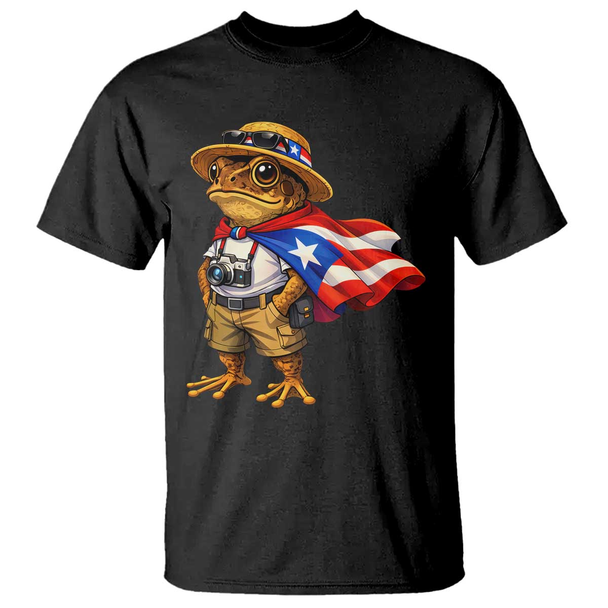 Coqui Frog Puerto Rico Flag T Shirt Puerto Rican Taino Boricua Vibes