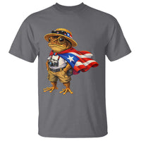 Coqui Frog Puerto Rico Flag T Shirt Puerto Rican Taino Boricua Vibes