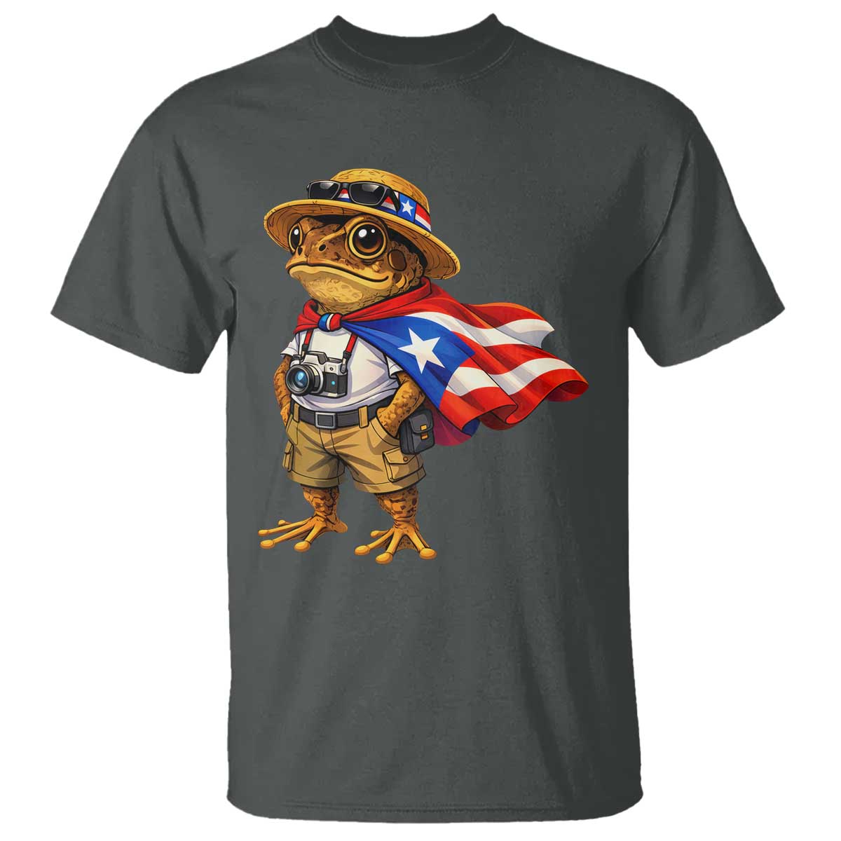 Coqui Frog Puerto Rico Flag T Shirt Puerto Rican Taino Boricua Vibes