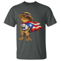 Coqui Frog Puerto Rico Flag T Shirt Puerto Rican Taino Boricua Vibes