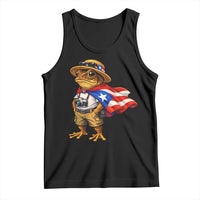 Coqui Frog Puerto Rico Flag Tank Top Puerto Rican Taino Boricua Vibes