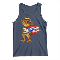 Coqui Frog Puerto Rico Flag Tank Top Puerto Rican Taino Boricua Vibes