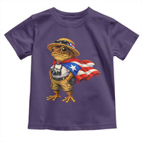 Coqui Frog Puerto Rico Flag Toddler T Shirt Puerto Rican Taino Boricua Vibes