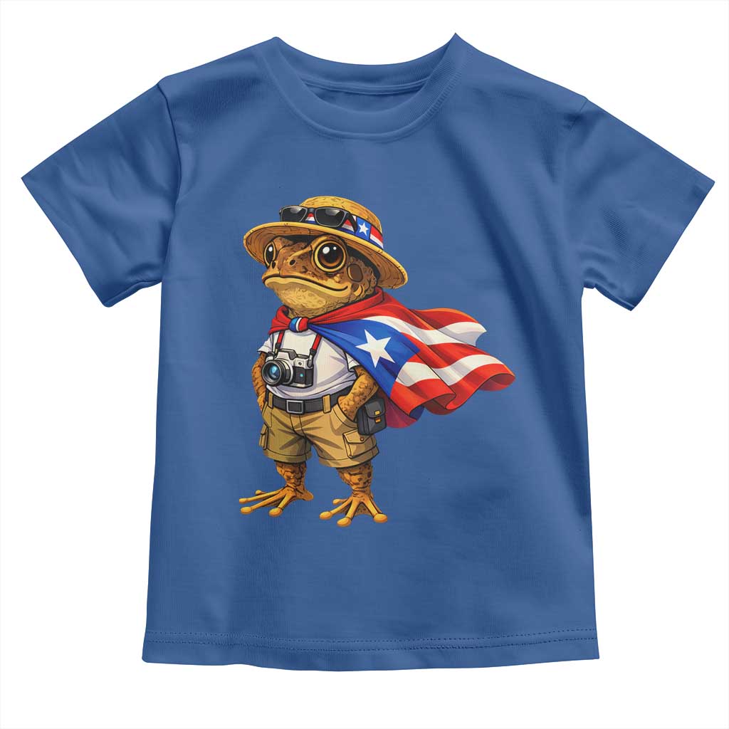 Coqui Frog Puerto Rico Flag Toddler T Shirt Puerto Rican Taino Boricua Vibes