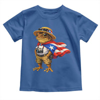 Coqui Frog Puerto Rico Flag Toddler T Shirt Puerto Rican Taino Boricua Vibes