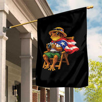Funny Coqui Frog Puerto Rico Flag Garden Flag Puerto Rican Taino Boricua Hispanic