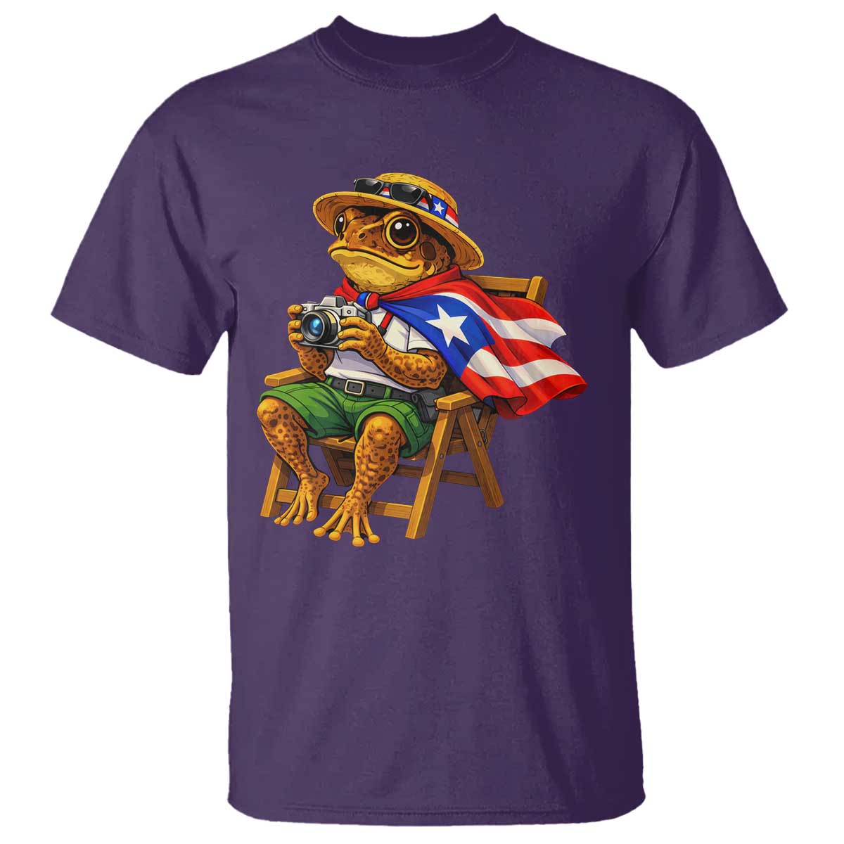 Funny Coqui Frog Puerto Rico Flag T Shirt Puerto Rican Taino Boricua Hispanic