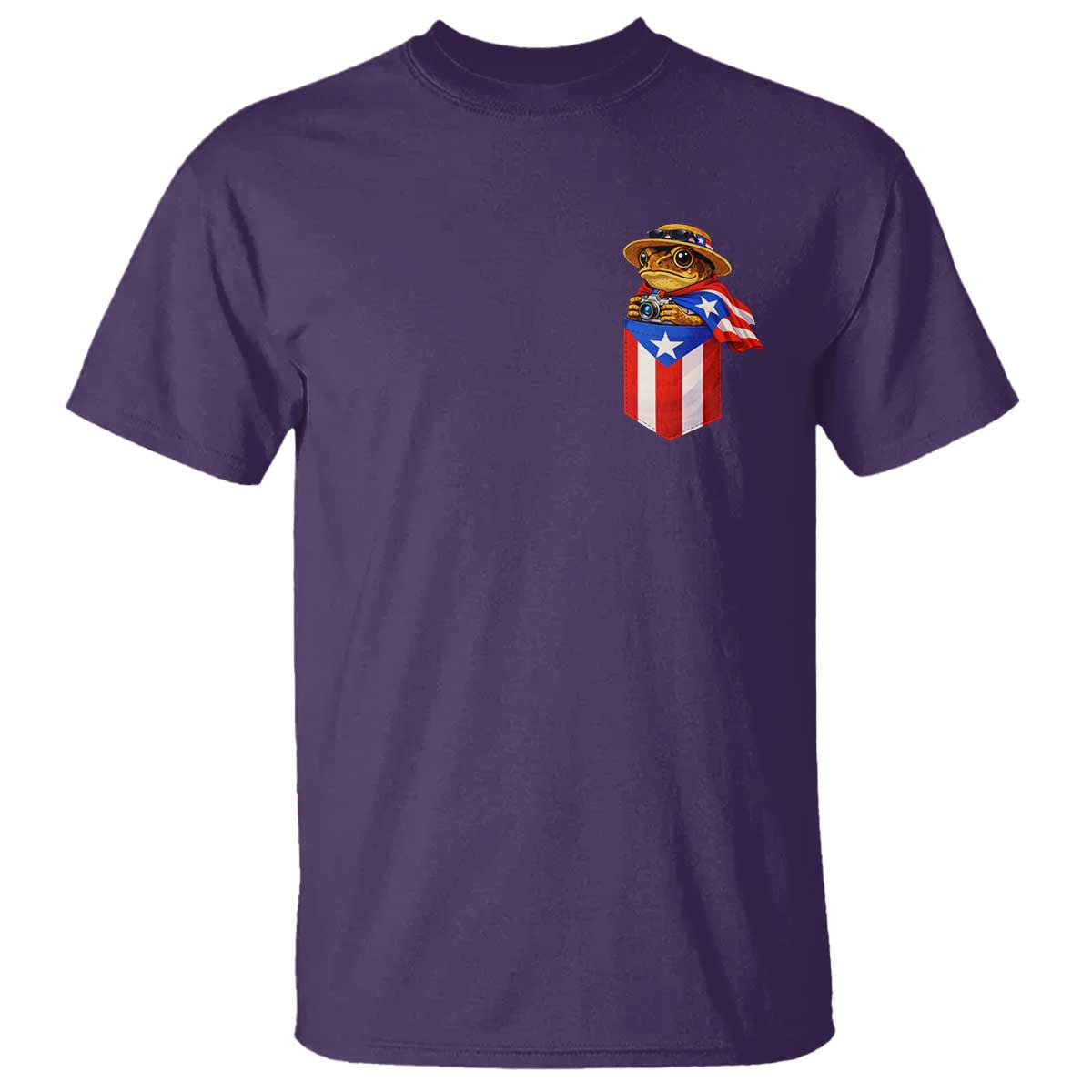 Funny Coqui Frog Puerto Rico Flag T Shirt Puerto Rican Taino Buricua Pocket Borinquen