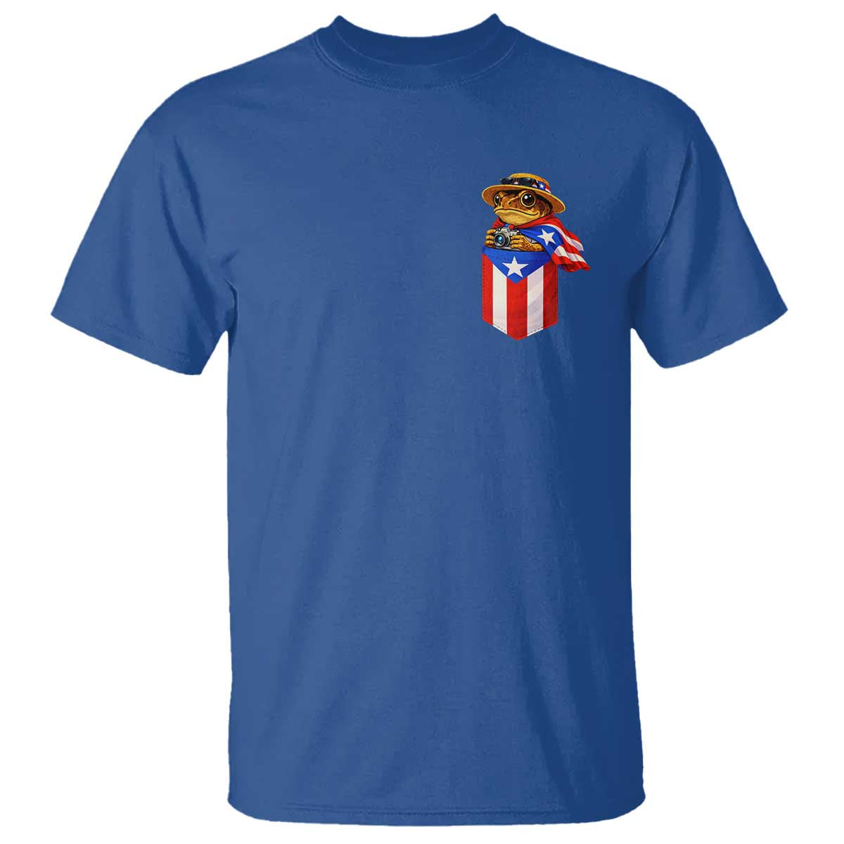 Funny Coqui Frog Puerto Rico Flag T Shirt Puerto Rican Taino Buricua Pocket Borinquen