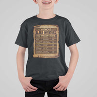 Black Inventors T Shirt For Kid Afro African Melanin Black History Month Juneteenth