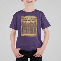 Black Inventors T Shirt For Kid Afro African Melanin Black History Month Juneteenth