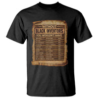 Black Inventors T Shirt Afro African Melanin Black History Month Juneteenth