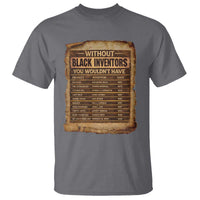 Black Inventors T Shirt Afro African Melanin Black History Month Juneteenth