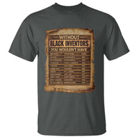 Black Inventors T Shirt Afro African Melanin Black History Month Juneteenth