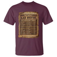 Black Inventors T Shirt Afro African Melanin Black History Month Juneteenth