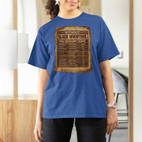 Black Inventors T Shirt For Women Afro African Melanin Black History Month Juneteenth