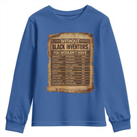 Black Inventors Youth Sweatshirt Afro African Melanin Black History Month Juneteenth