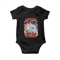Abolish Ice Protest Baby Onesie Retro Protest No Human Is Illegal