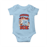 Abolish Ice Protest Baby Onesie Retro Protest No Human Is Illegal