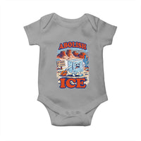 Abolish Ice Protest Baby Onesie Retro Protest No Human Is Illegal