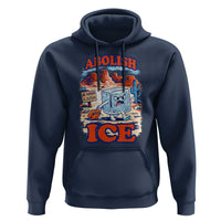 Abolish Ice Protest Hoodie Retro Protest No Human Is Illegal