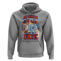 Abolish Ice Protest Hoodie Retro Protest No Human Is Illegal
