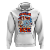 Abolish Ice Protest Hoodie Retro Protest No Human Is Illegal