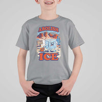 Abolish Ice Protest T Shirt For Kid Retro Protest No Human Is Illegal
