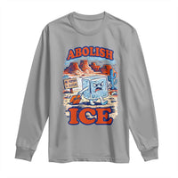 Abolish Ice Protest Long Sleeve Shirt Retro Protest No Human Is Illegal