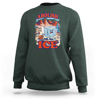Abolish Ice Protest Sweatshirt Retro Protest No Human Is Illegal