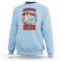 Abolish Ice Protest Sweatshirt Retro Protest No Human Is Illegal