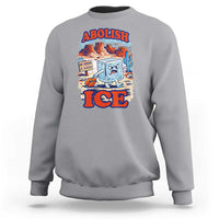 Abolish Ice Protest Sweatshirt Retro Protest No Human Is Illegal