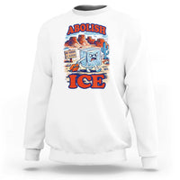 Abolish Ice Protest Sweatshirt Retro Protest No Human Is Illegal