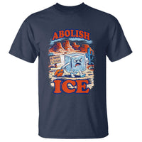 Abolish Ice Protest T Shirt Retro Protest No Human Is Illegal